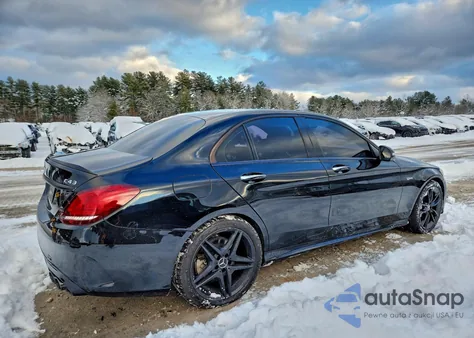 2019 Mercedes-Benz C 43 Amg from USA, damaged, VIN 55SWF6EB9KU316098